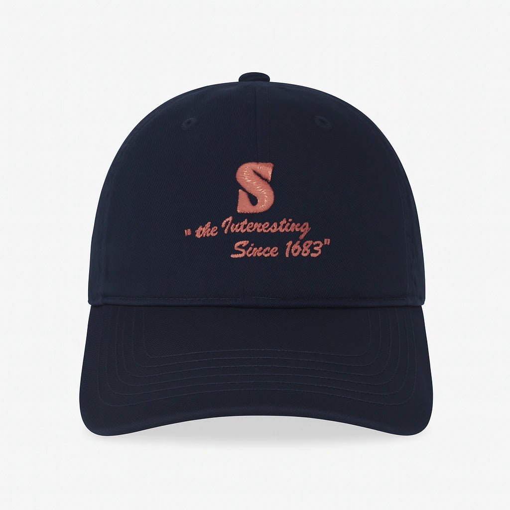 Gorra Unisex Estilo Streetwear con Inicial “S - Since 1683”