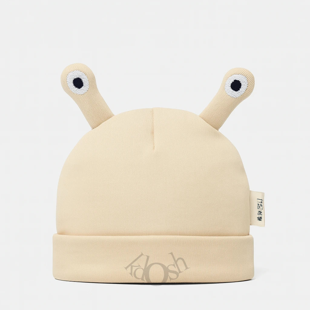 Gorro Infantil de Algodón con Orejitas y Diseños Animados