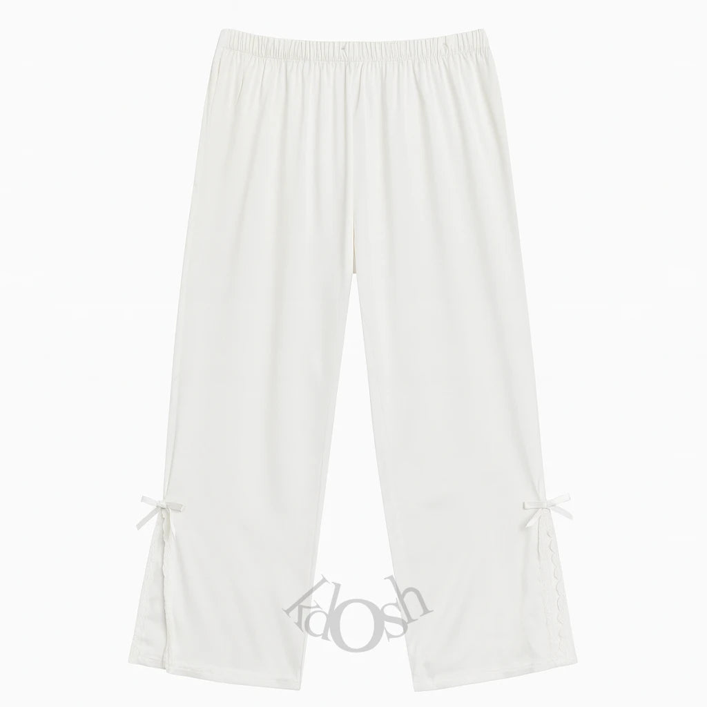 PIJAMA CON ENCAJE (3 PIEZAS) – Elegancia y Confort