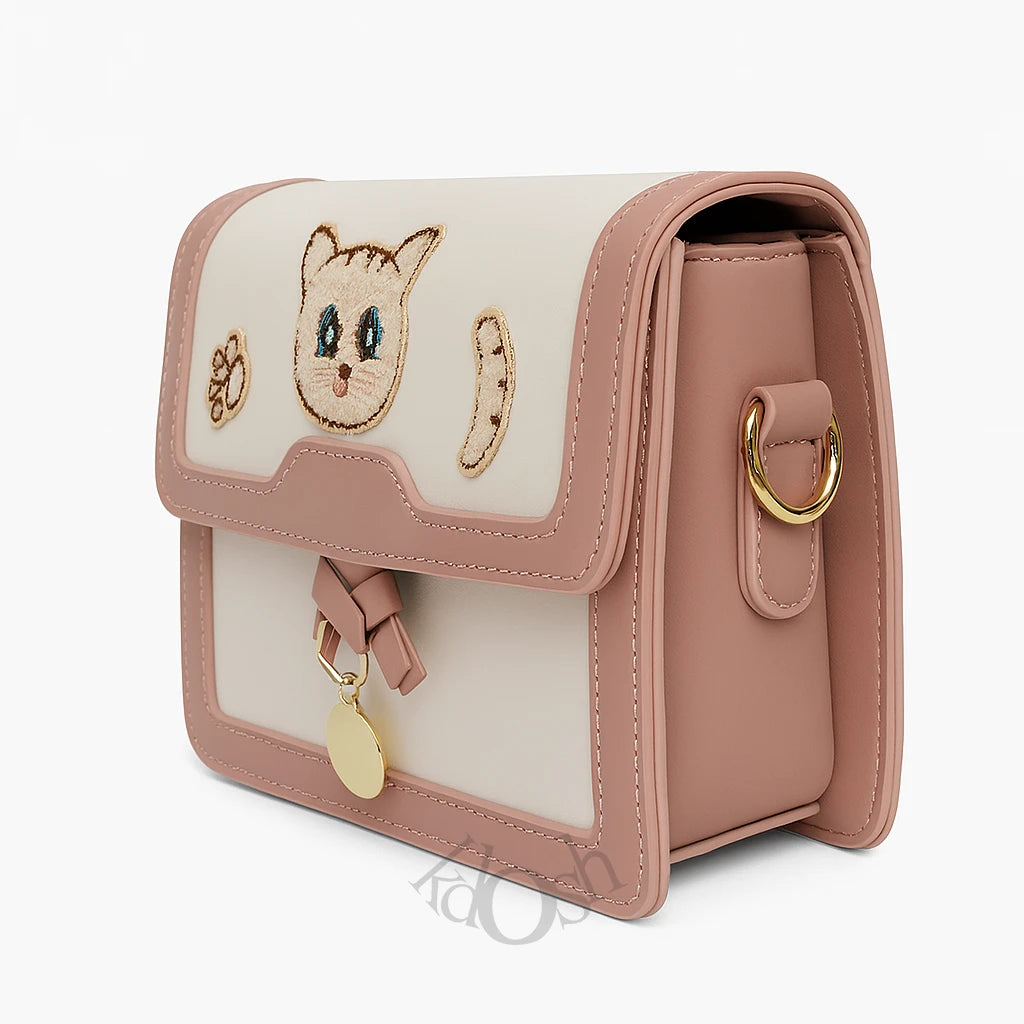 Morral Kawaii con Bordados – Estilo Hawái