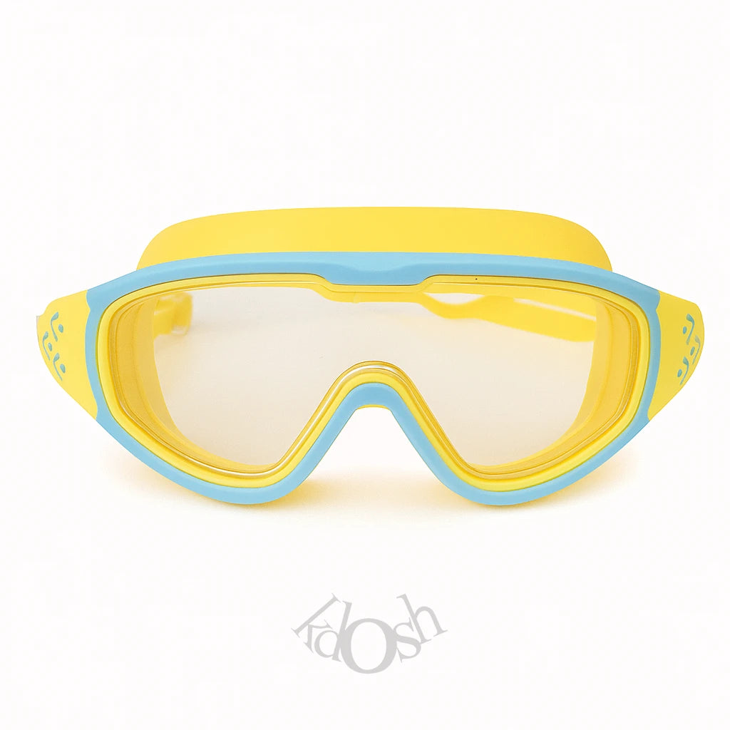 Lentes de Natación Bicolor Antivaho con Protección UV