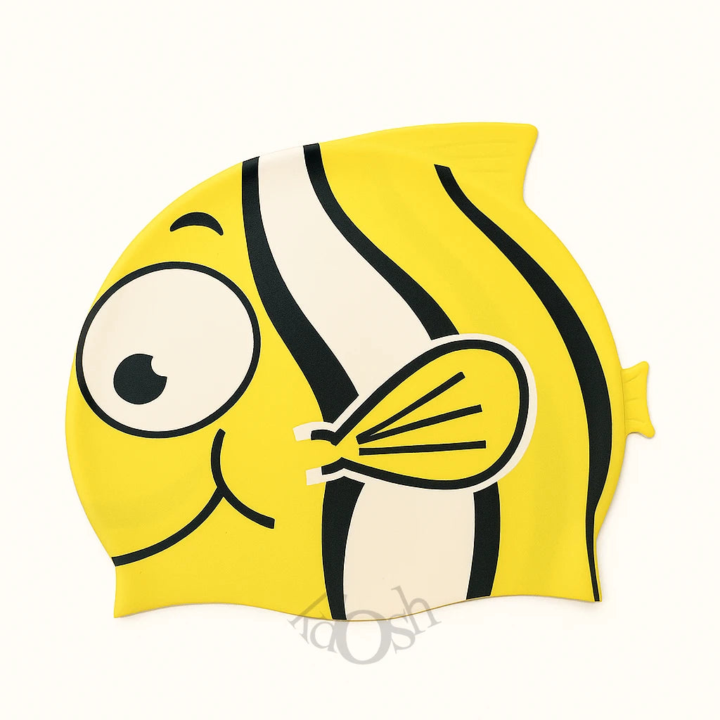 Gorro de Natación Infantil Edición Marina 🌊🎨🐠