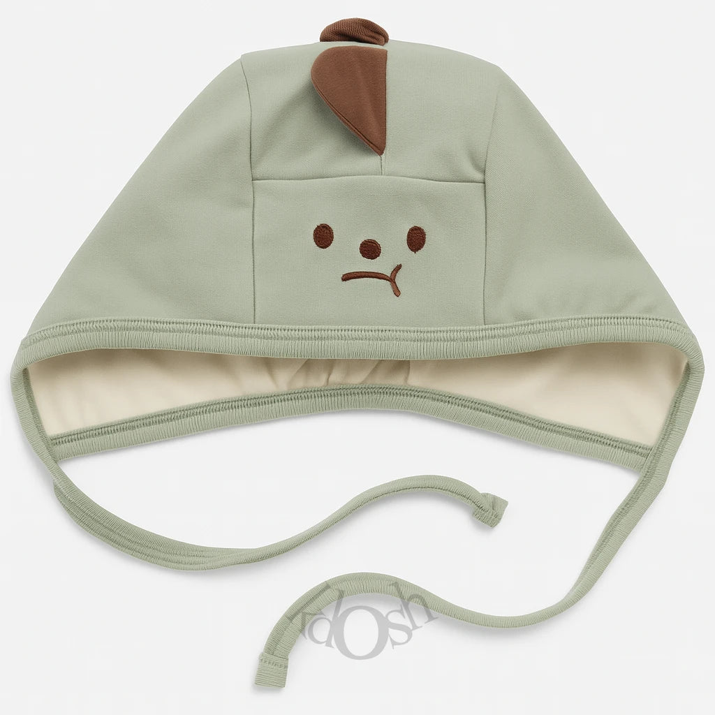 Gorro de Bebé de Algodón con Divertidos Diseños de Animalitos
