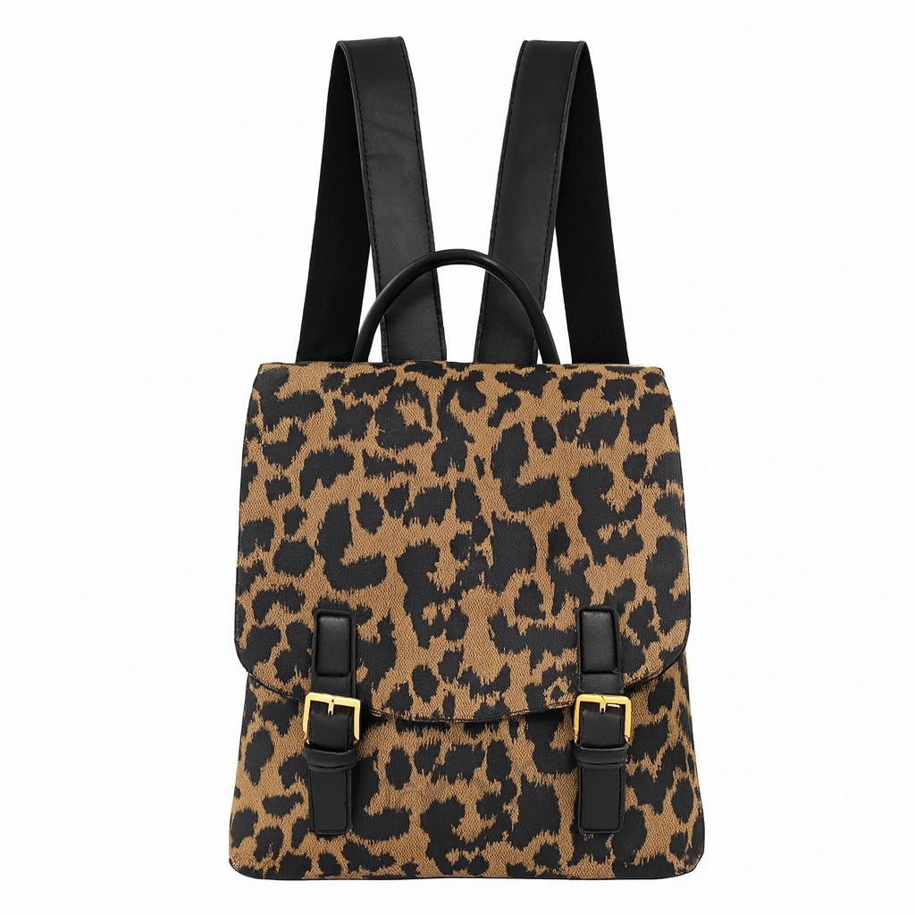 Mochila Animal Print Leopardo – Estilo Salvaje y Urbano