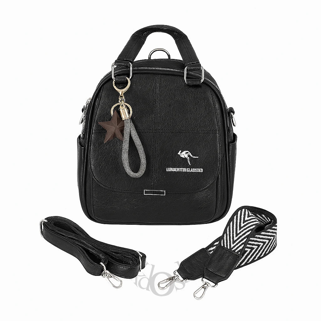 Mochila 3 en 1 con Llavero Decorativo – Práctica y Moderna