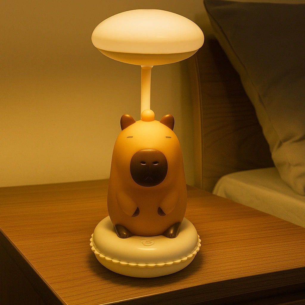 LÁMPARA DE MESA NOCHE - DISEÑO CAPIBARA