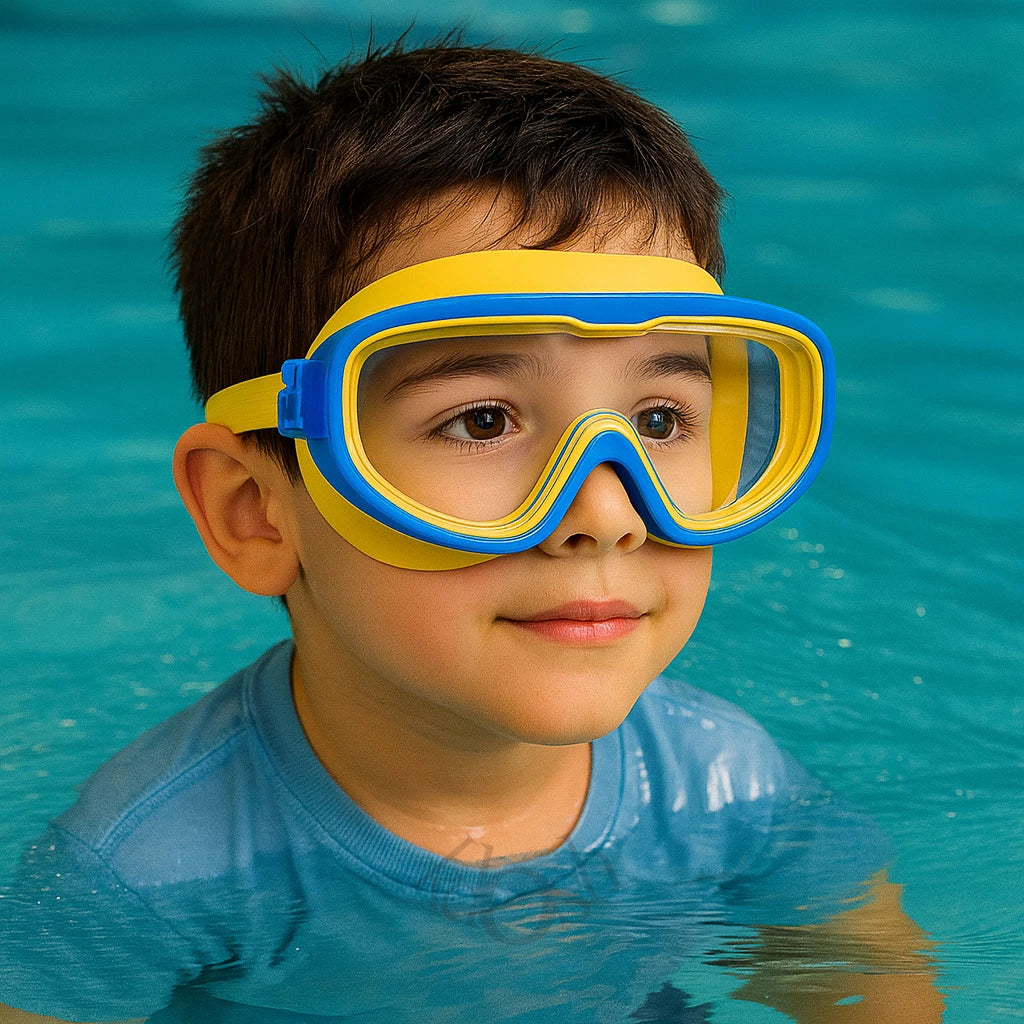 Lentes de Natación Ergonómicos con Diseño Moderno Bicolor