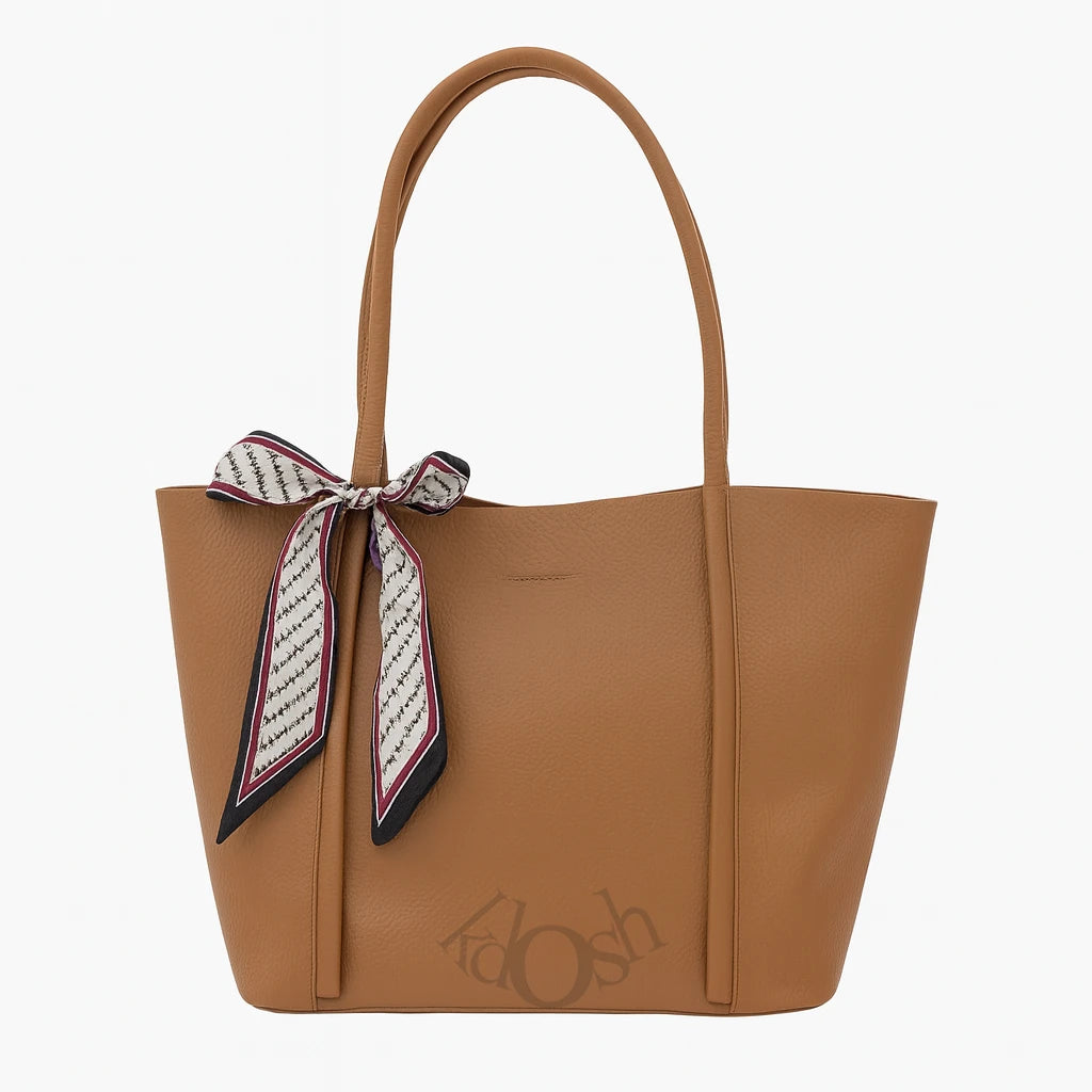 Bolso De Cuero Sintetico – Elegancia Y Espacio En Un Solo Diseño
