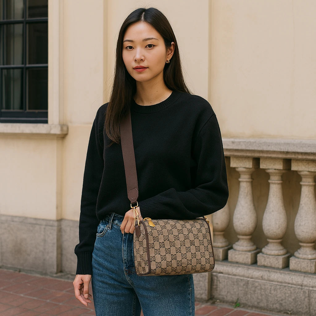 Bolso con Estampado Exclusivo – Elegancia y Versatilidad