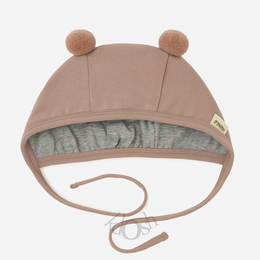 Gorro Infantil de Algodón con Orejitas y Diseños Animados