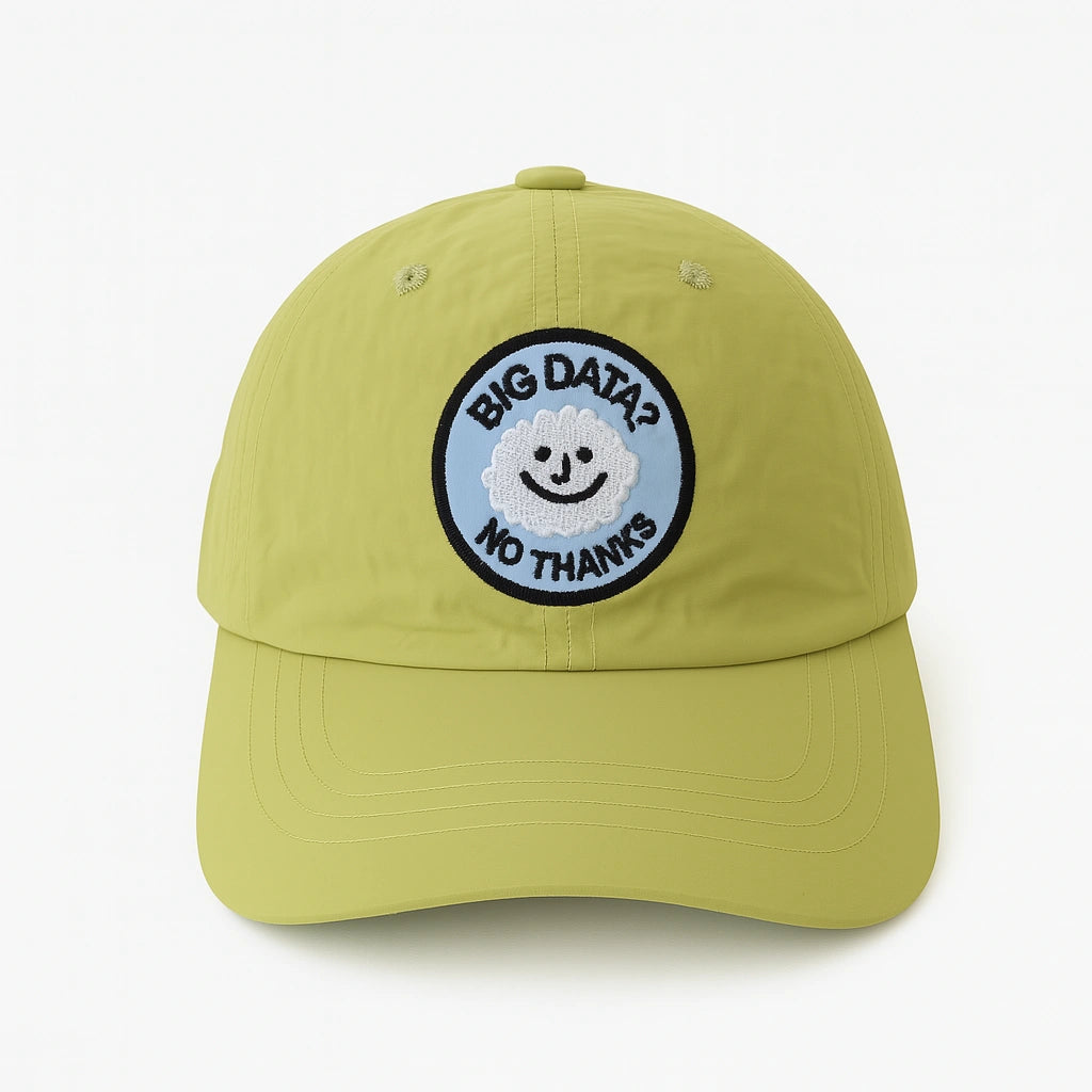 Gorra Unisex “BIG DATA? NO THANKS” – Estilo Fresco con Actitud