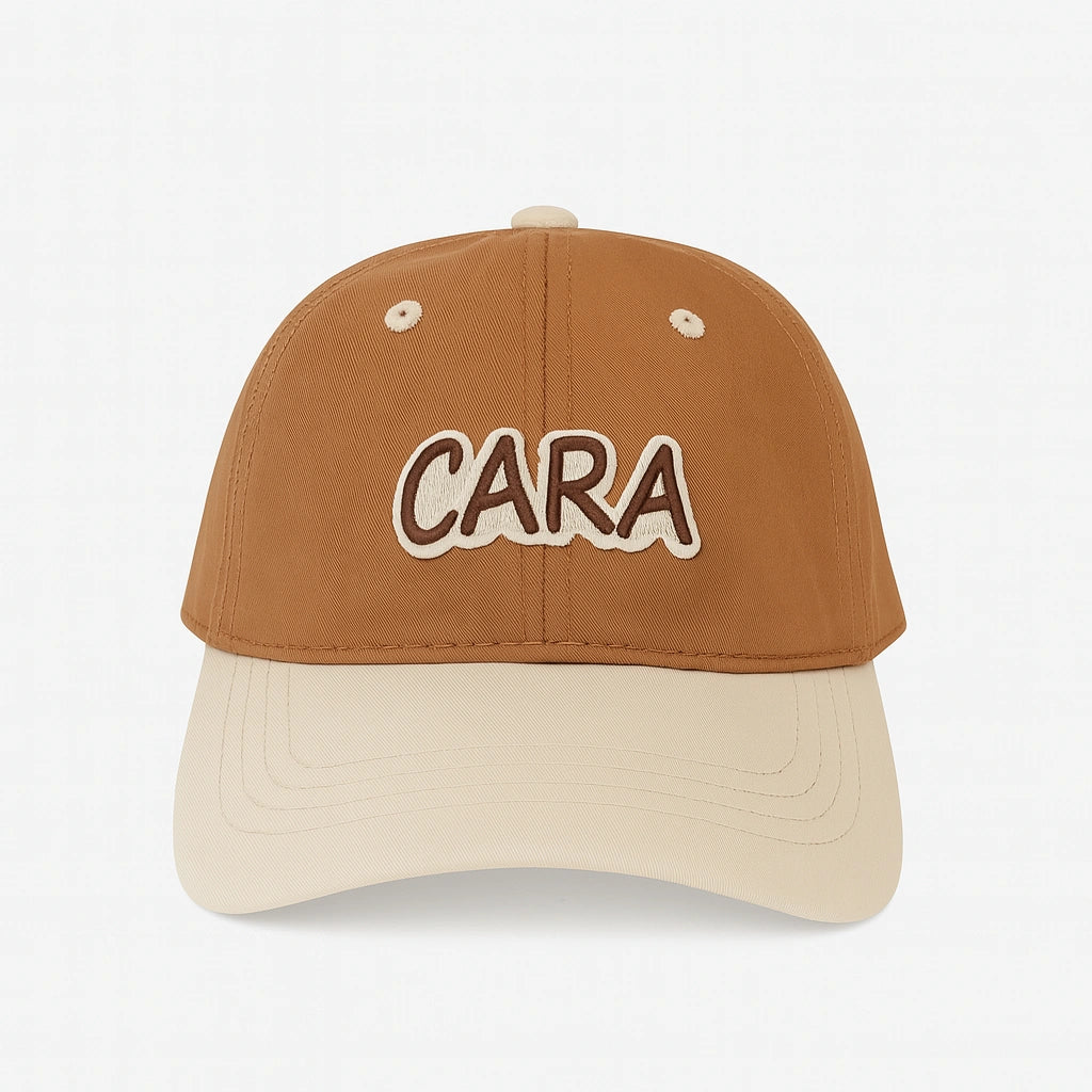 Gorra Infantil “CARA” con Bordado Minimalista