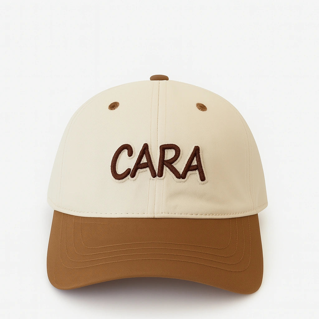 Gorra Infantil “CARA” con Bordado Minimalista