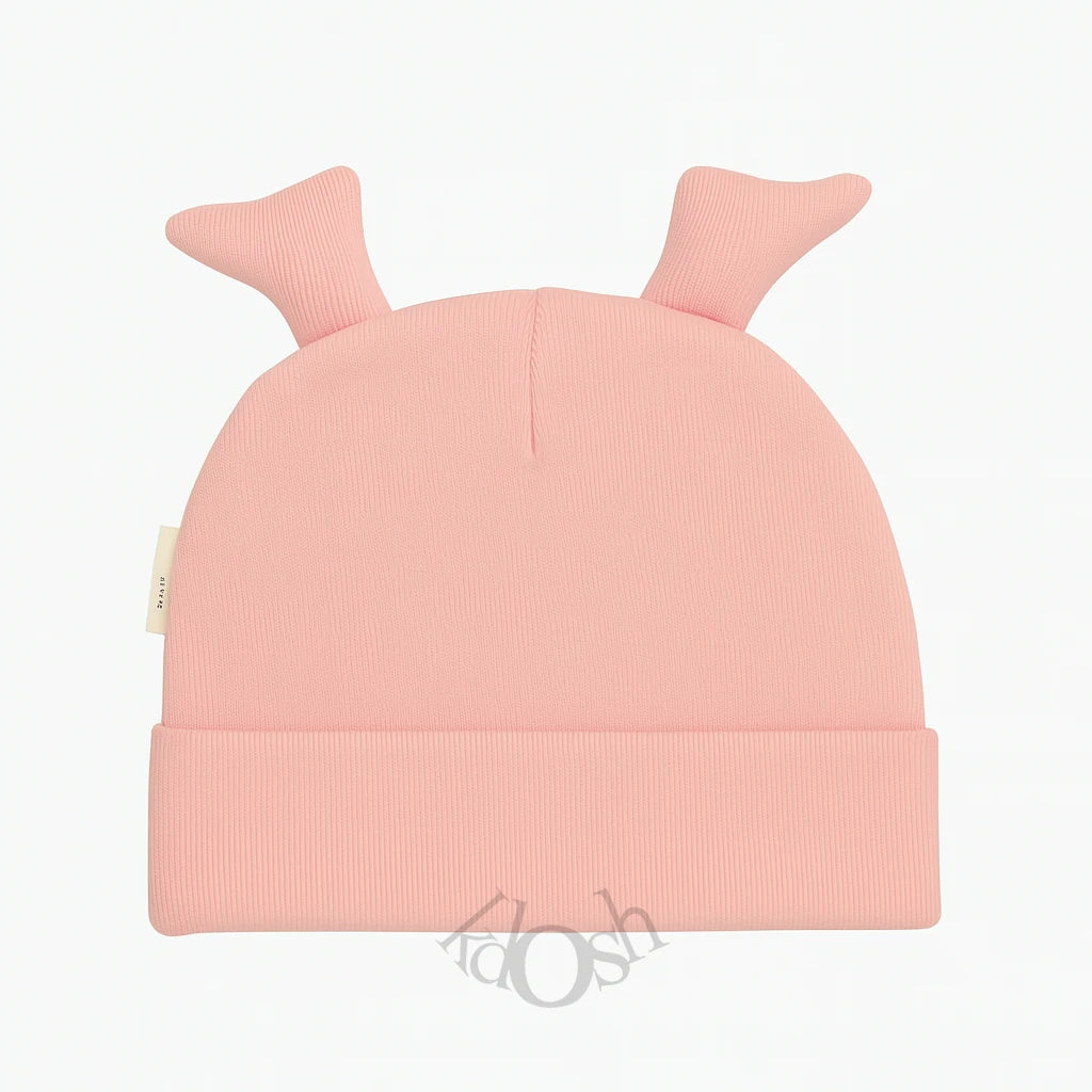 Gorro Infantil de Algodón con Orejitas y Diseños Animados