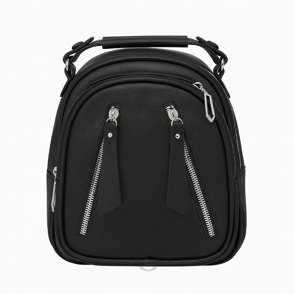 Mochila de cuero sintético – estilo moderno, chic y funcional 🎒