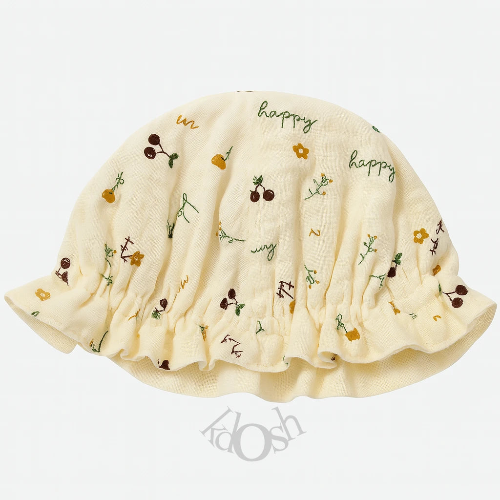 Gorro Infantil de Algodón con Orejitas y Diseños Animados
