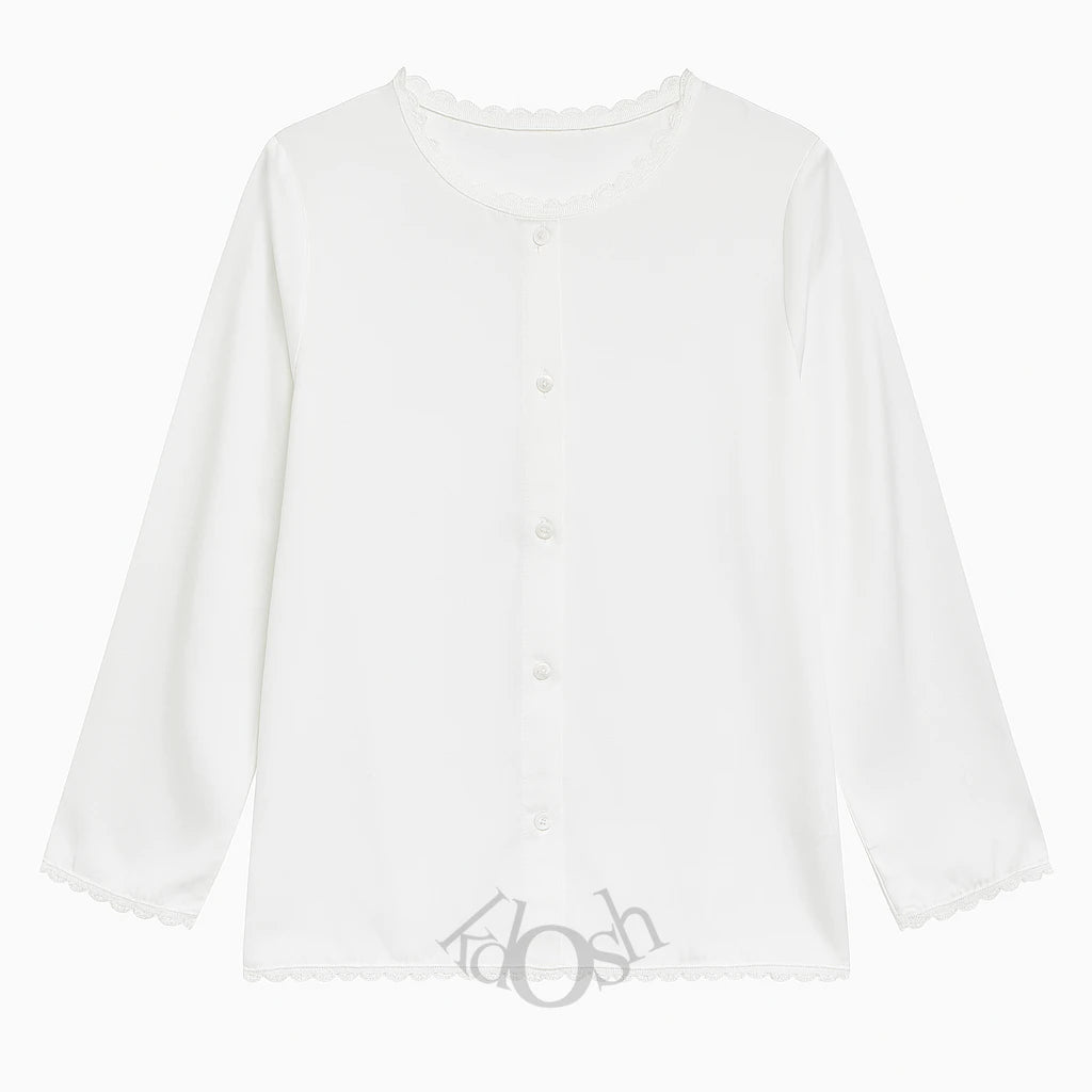 PIJAMA CON ENCAJE (3 PIEZAS) – Elegancia y Confort