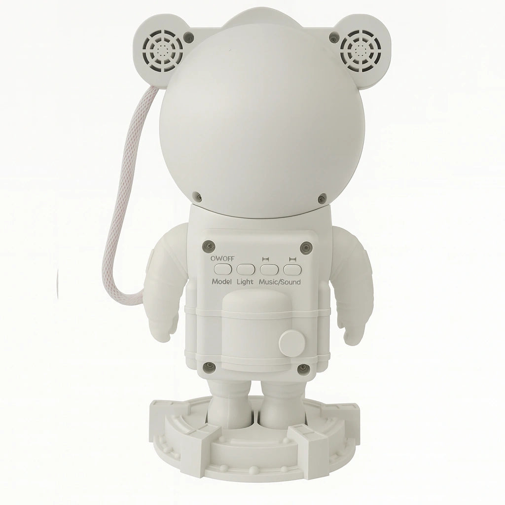 PARLANTE BLUETOOTH CON DISEÑO DE ASTRONAUTA – PROYECCIÓN DE LUCES