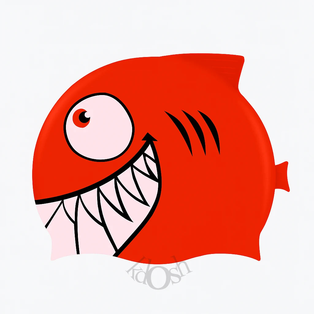 Gorro de Natación Infantil Edición Marina 🌊🎨🐠