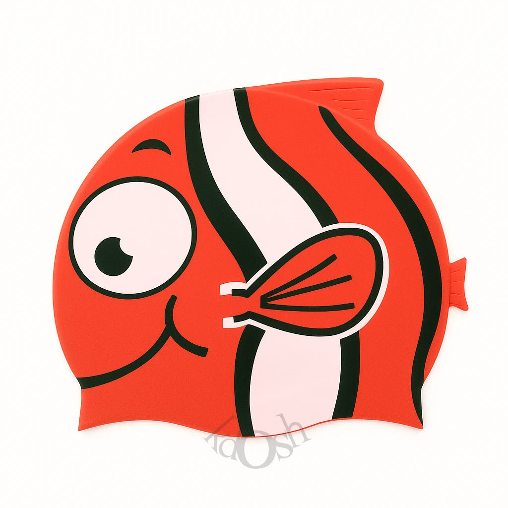 Gorro de Natación Infantil Edición Marina 🌊🎨🐠