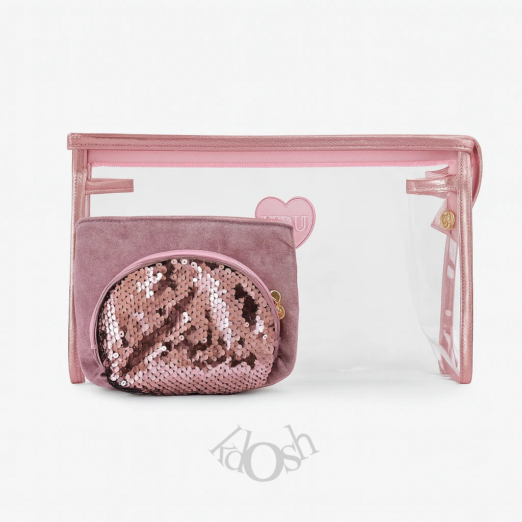Set de Neceseres 3 en 1 | Organización con Brillo y Estilo 💖👜