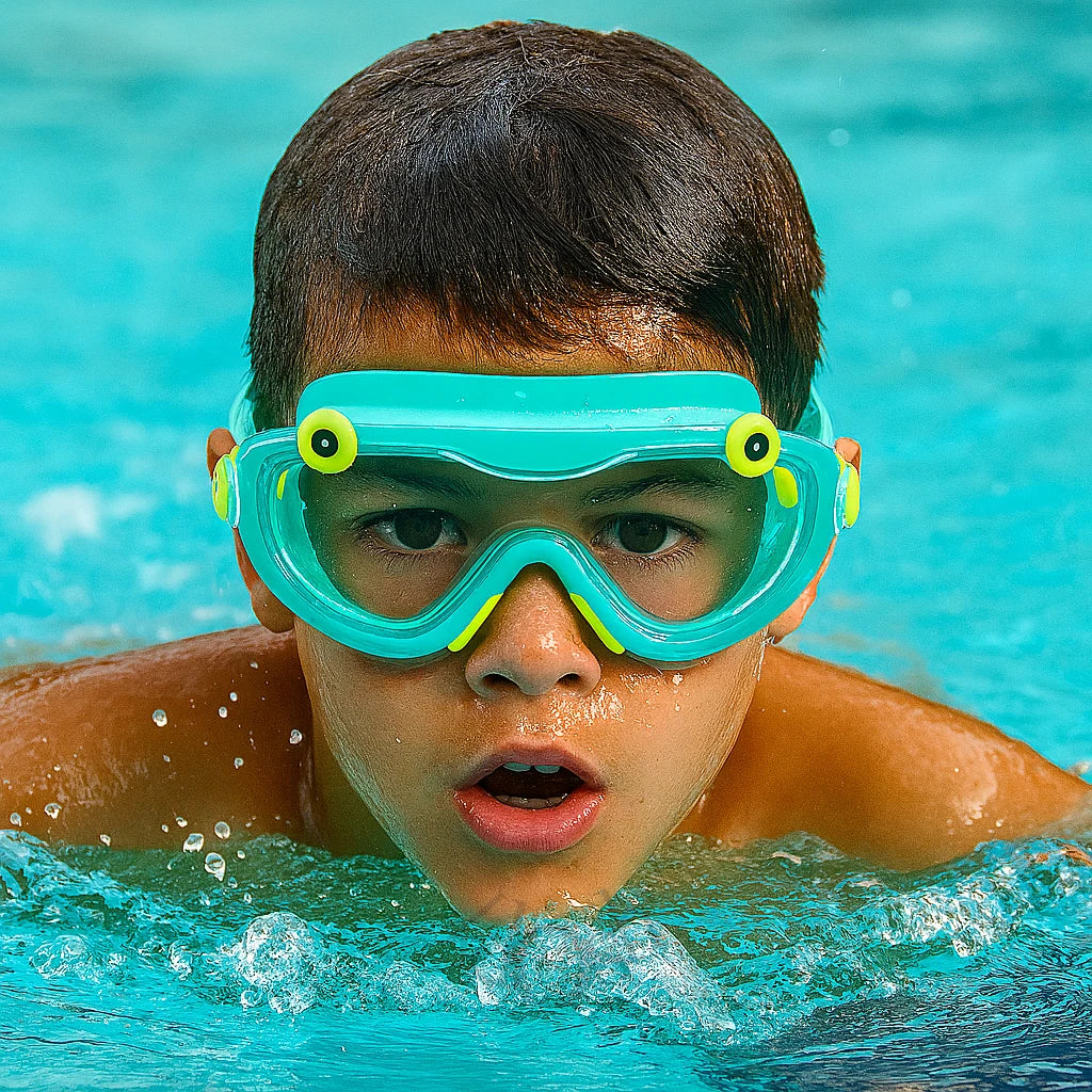 Lentes de Natación con Diseño Divertido para Niños 🤩