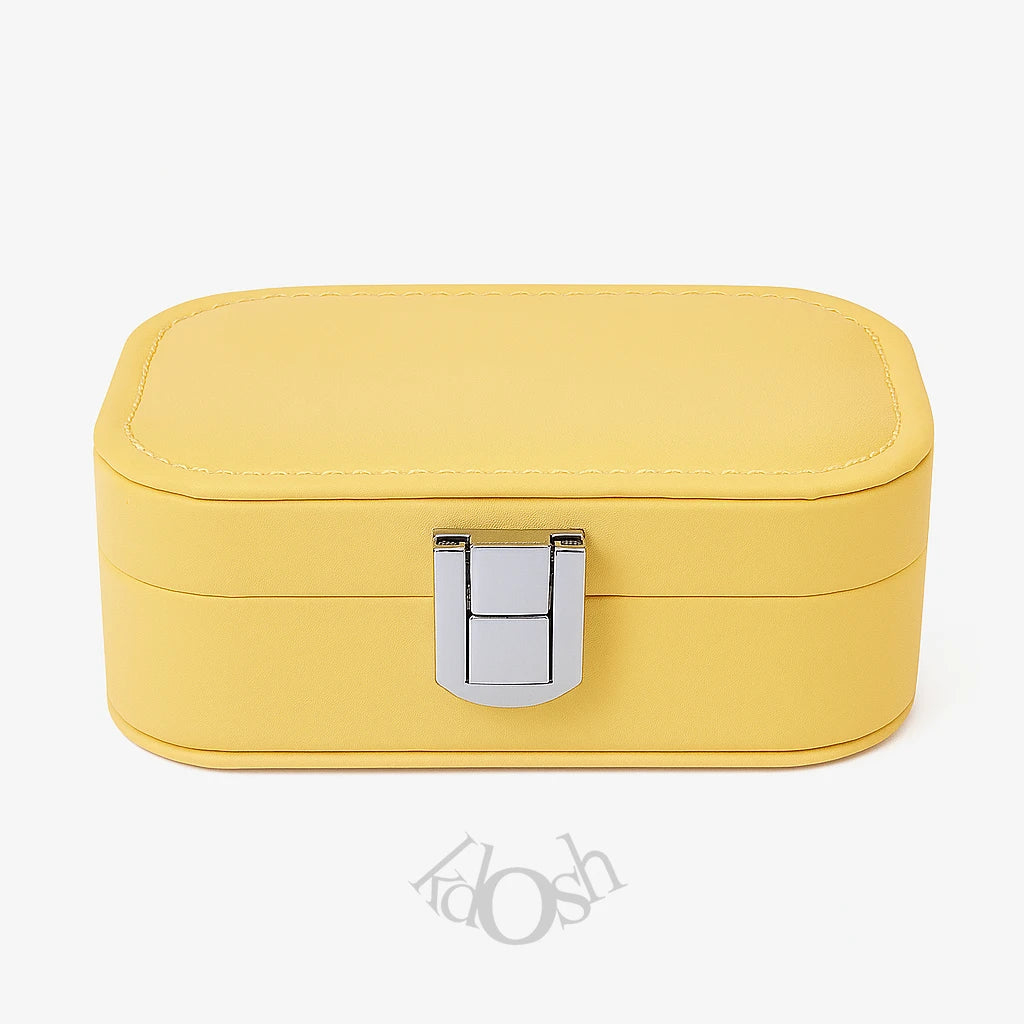 Mini Joyero de Viaje Portátil – Elegancia Compacta para tus Accesorios