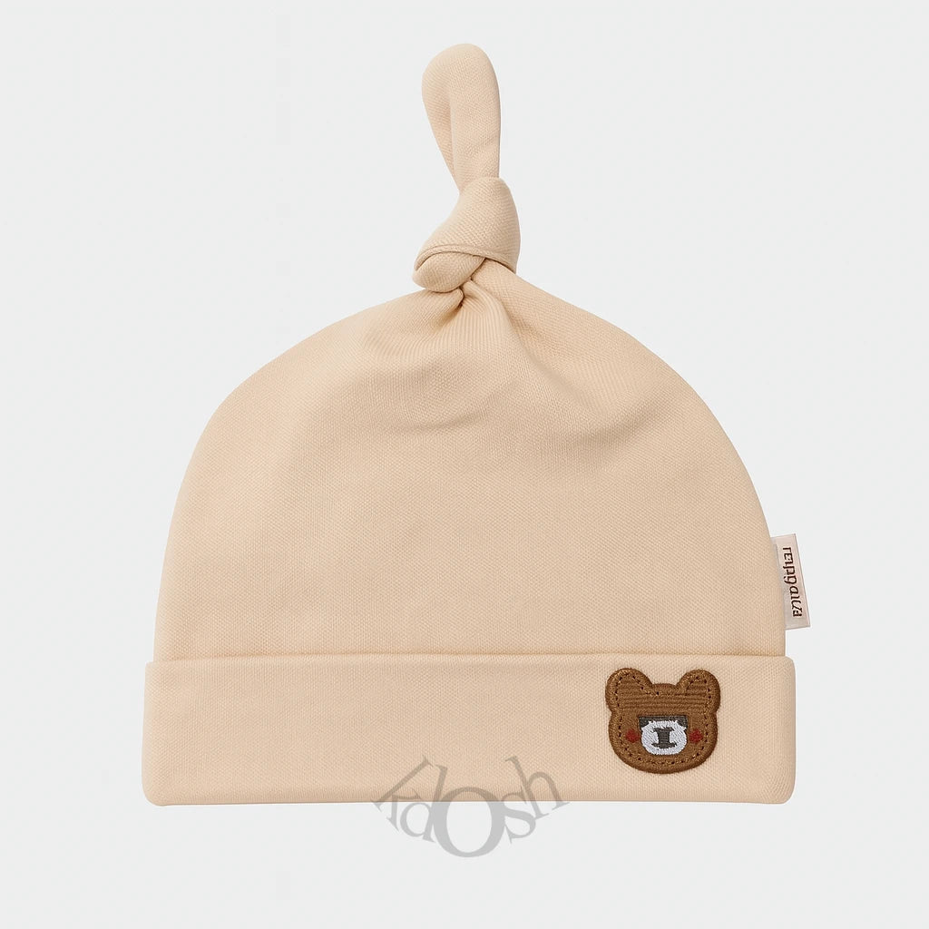 Gorro Infantil de Algodón con Orejitas y Diseños Animados