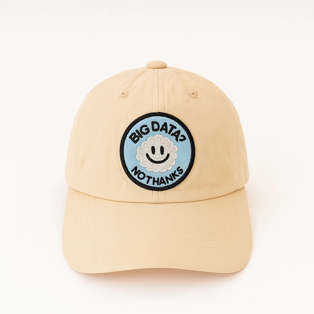 Gorra Unisex “BIG DATA? NO THANKS” – Estilo Fresco con Actitud