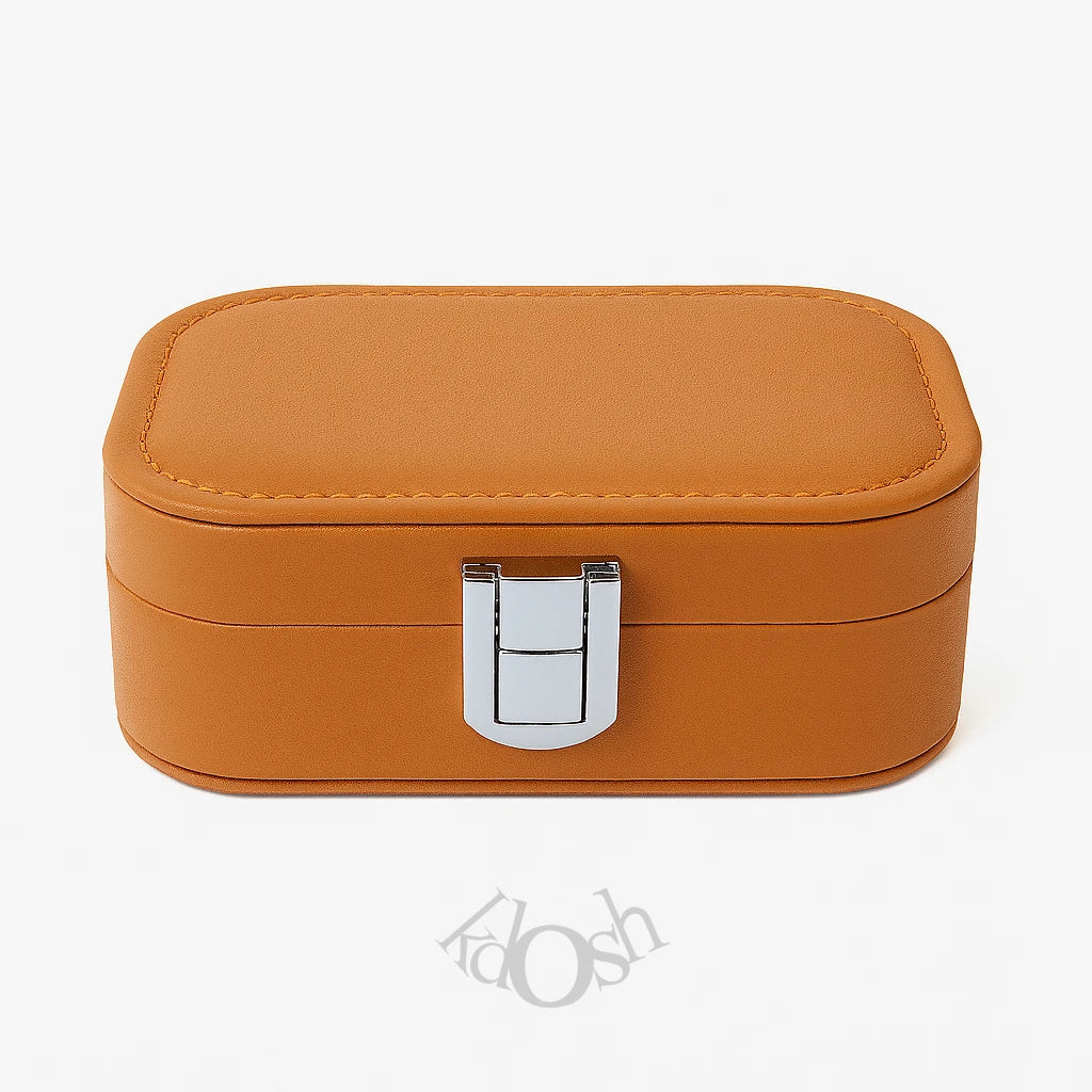Mini Joyero de Viaje Portátil – Elegancia Compacta para tus Accesorios