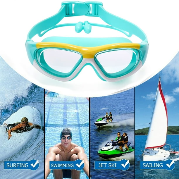 Lentes de Natación Antivaho con Protección UV Total 🏊♂️