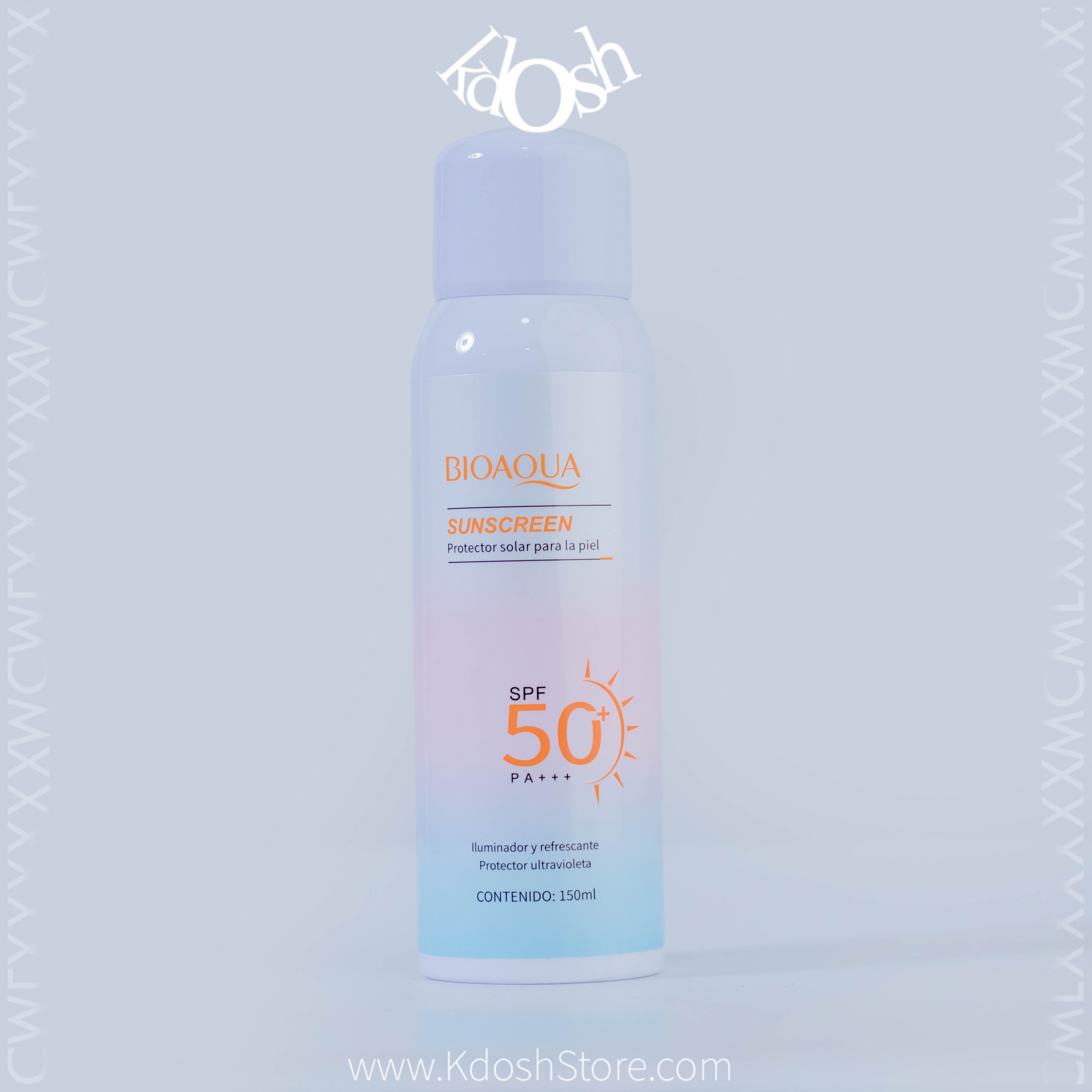 Bloqueador Solar en Spray BIOAQUA – Protección Rápida y Fácil