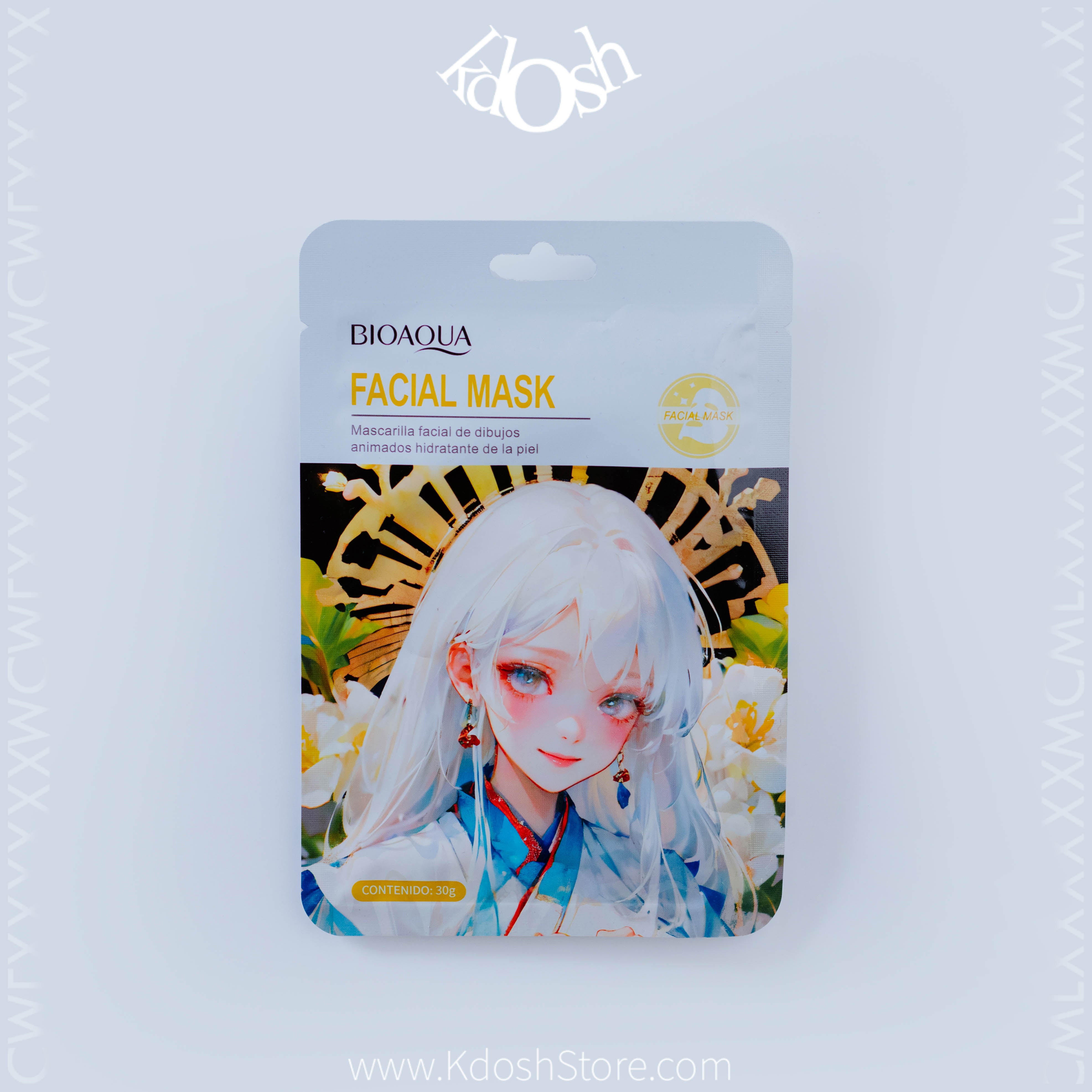 Mascarilla Facial BIOAQUA - ¡Consigue una Piel Radiante y Suave al Instante!