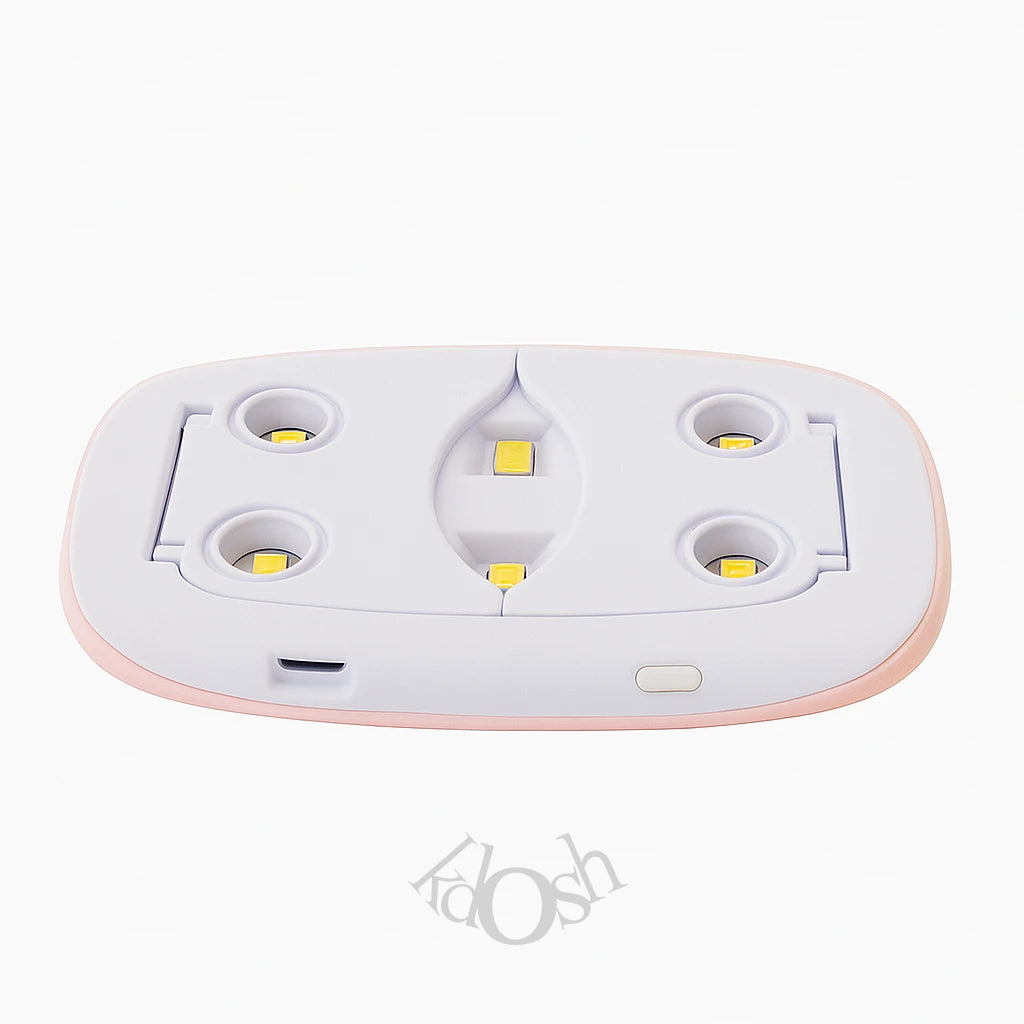 Lámpara de Uñas LED Portátil – Compacta, Plegable y con USB Tipo D