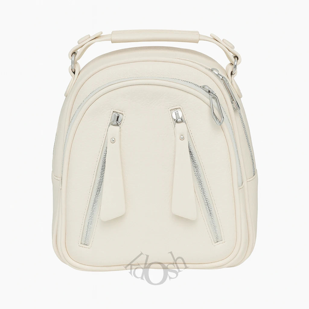 Mochila de cuero sintético – estilo moderno, chic y funcional 🎒