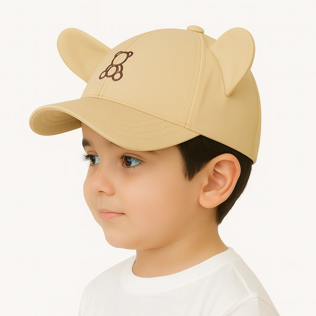 Gorra Infantil con Orejitas de Osito – Dulzura y Comodidad