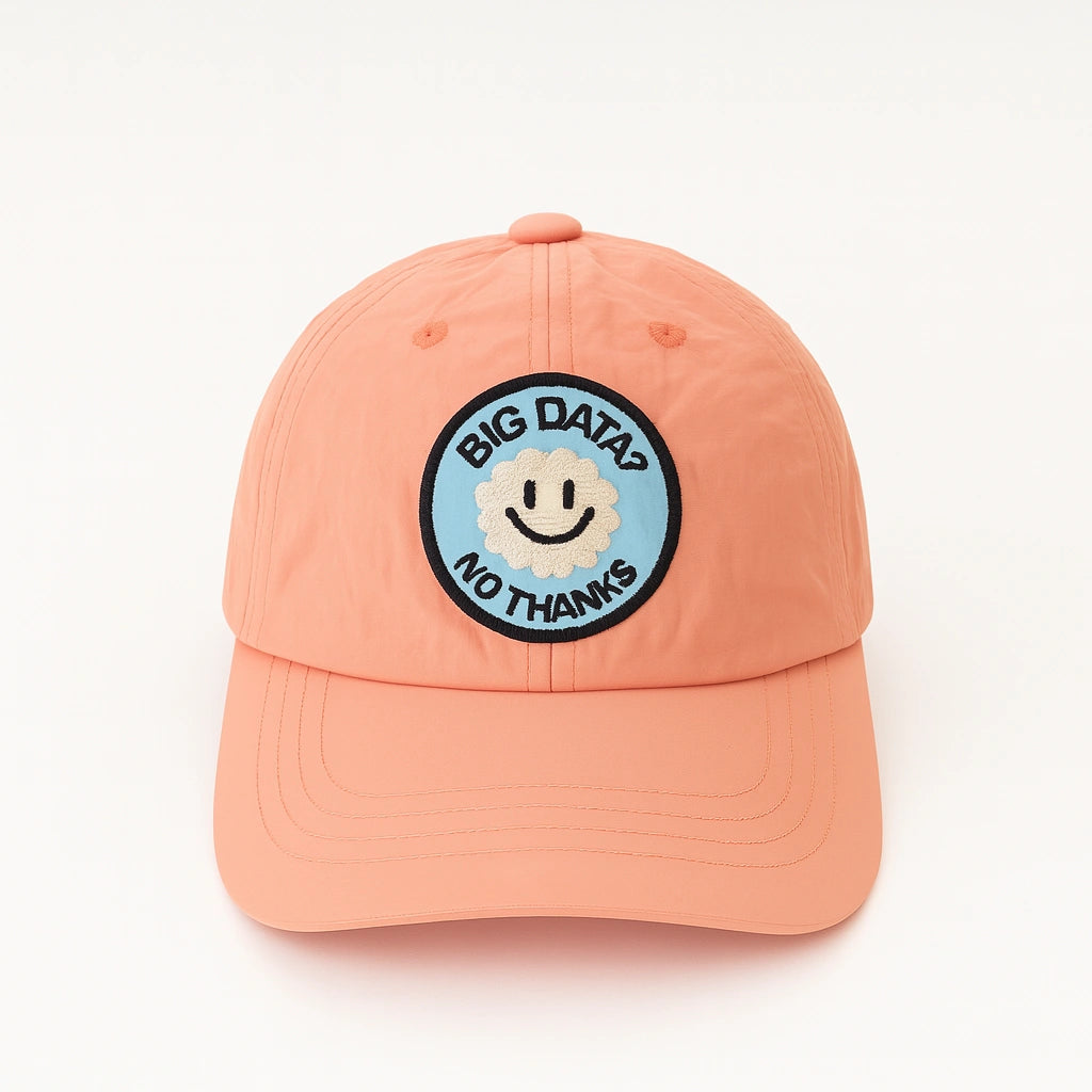Gorra Unisex “BIG DATA? NO THANKS” – Estilo Fresco con Actitud