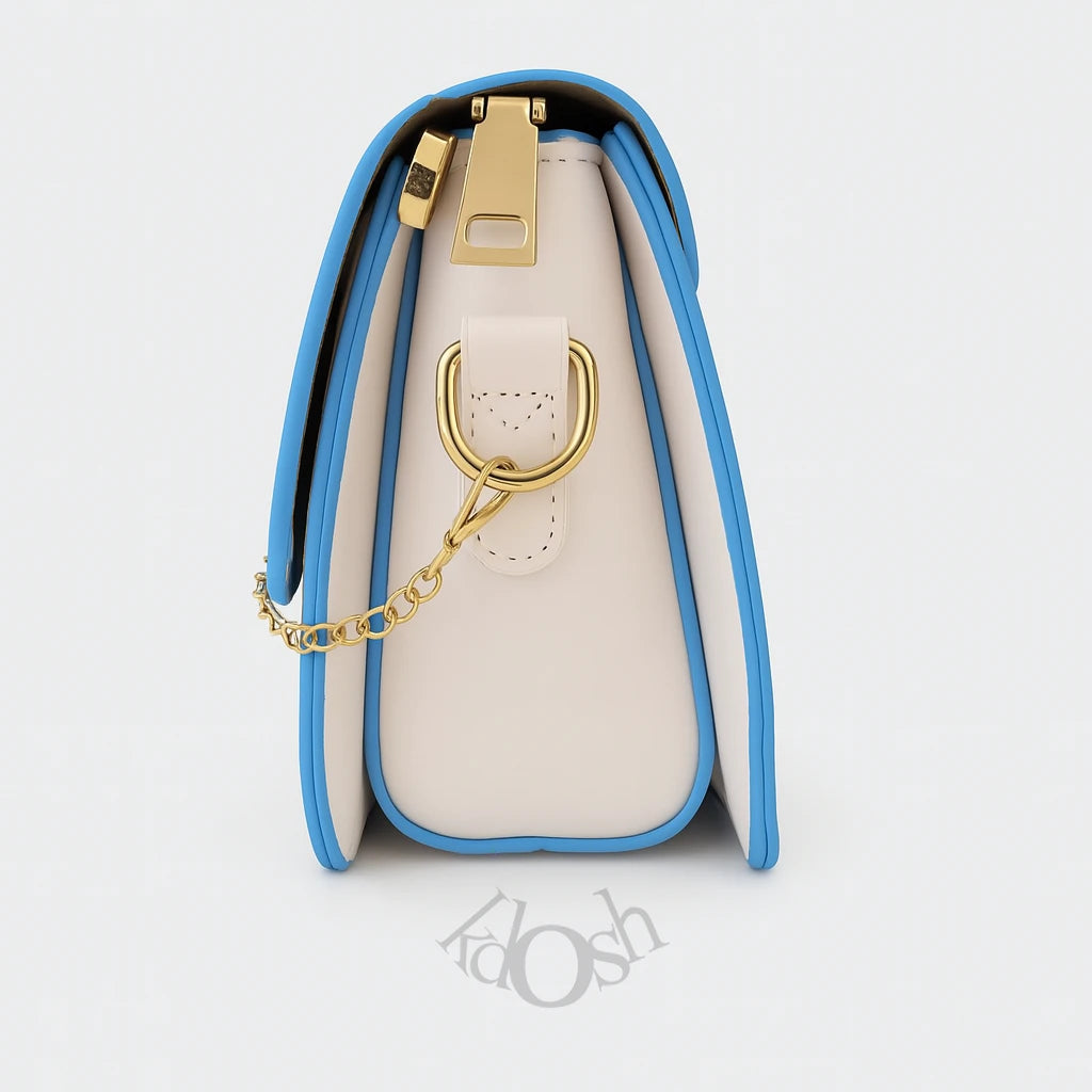 Morral con Cadena Decorativa y Doble Correa – Estilo Femenino y Versátil