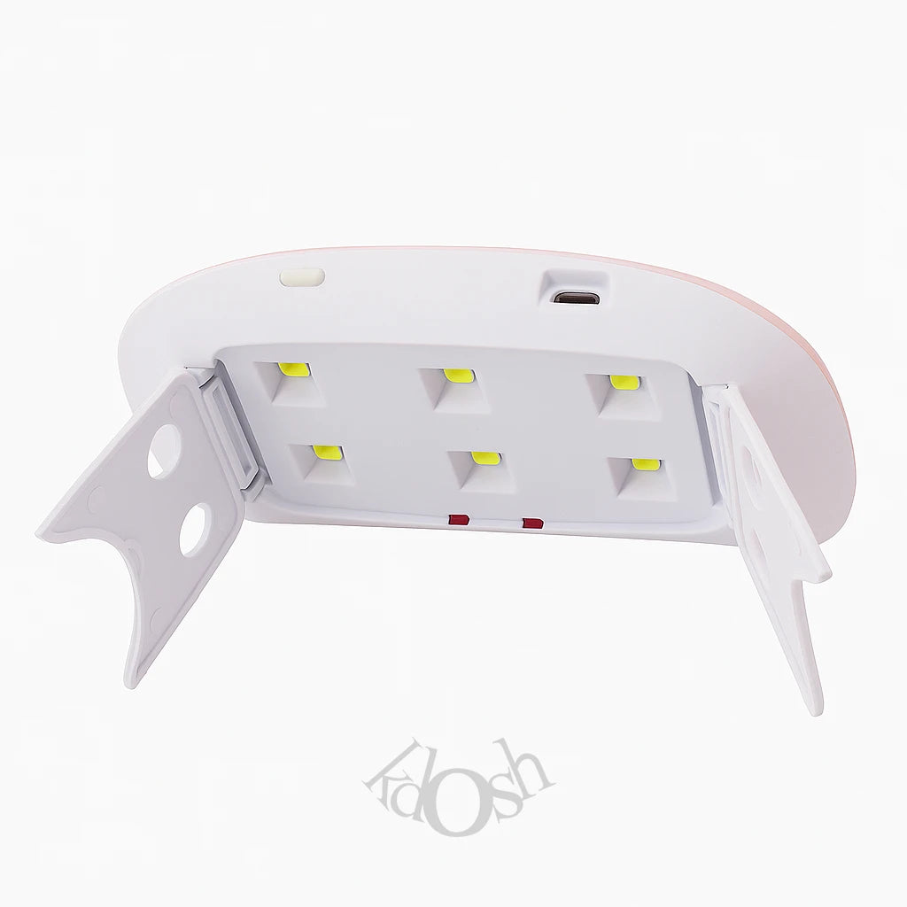 Lámpara de Uñas LED Portátil – Compacta, Plegable y con USB Tipo D