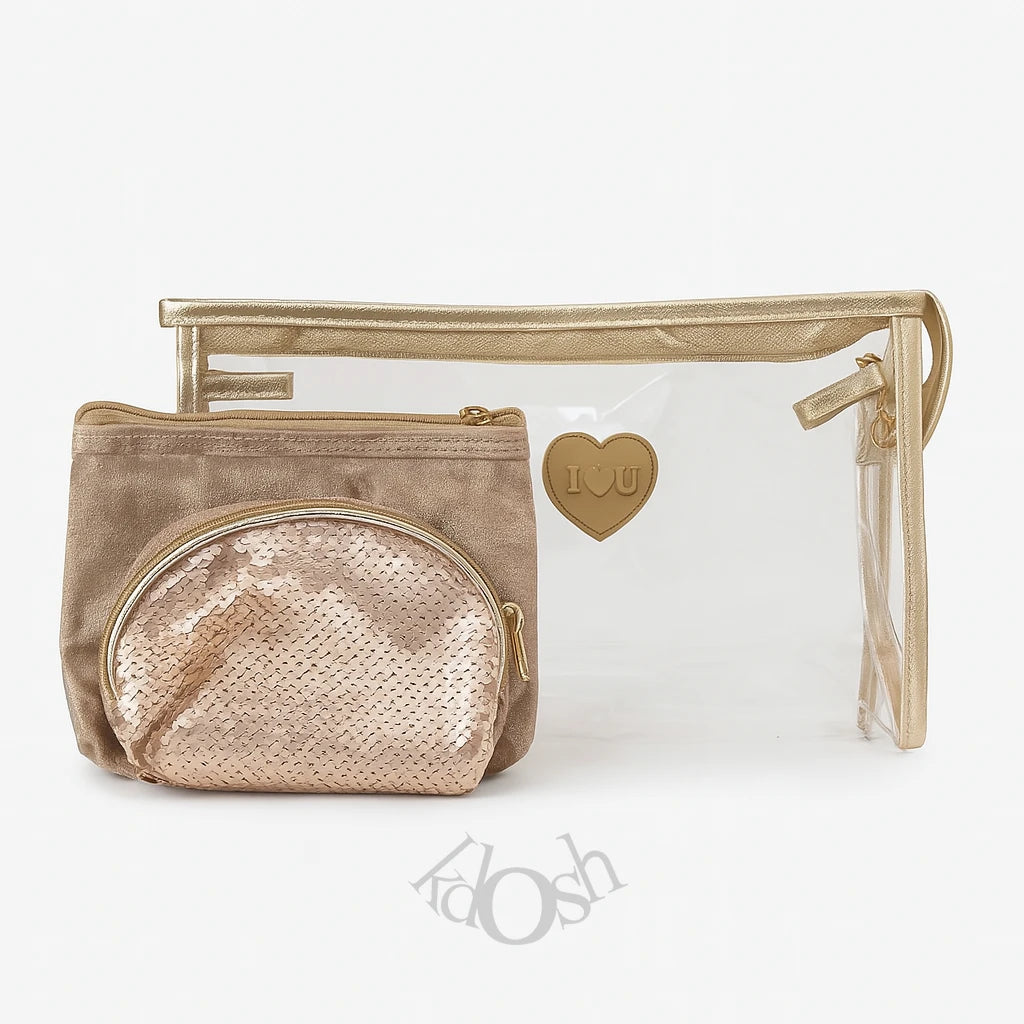 Set de Neceseres 3 en 1 | Organización con Brillo y Estilo 💖👜
