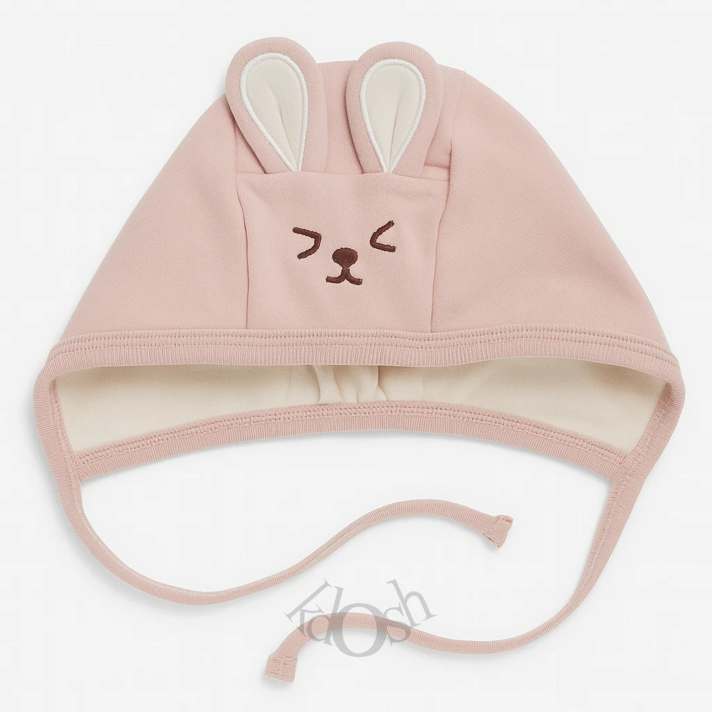 Gorro de Bebé de Algodón con Divertidos Diseños de Animalitos