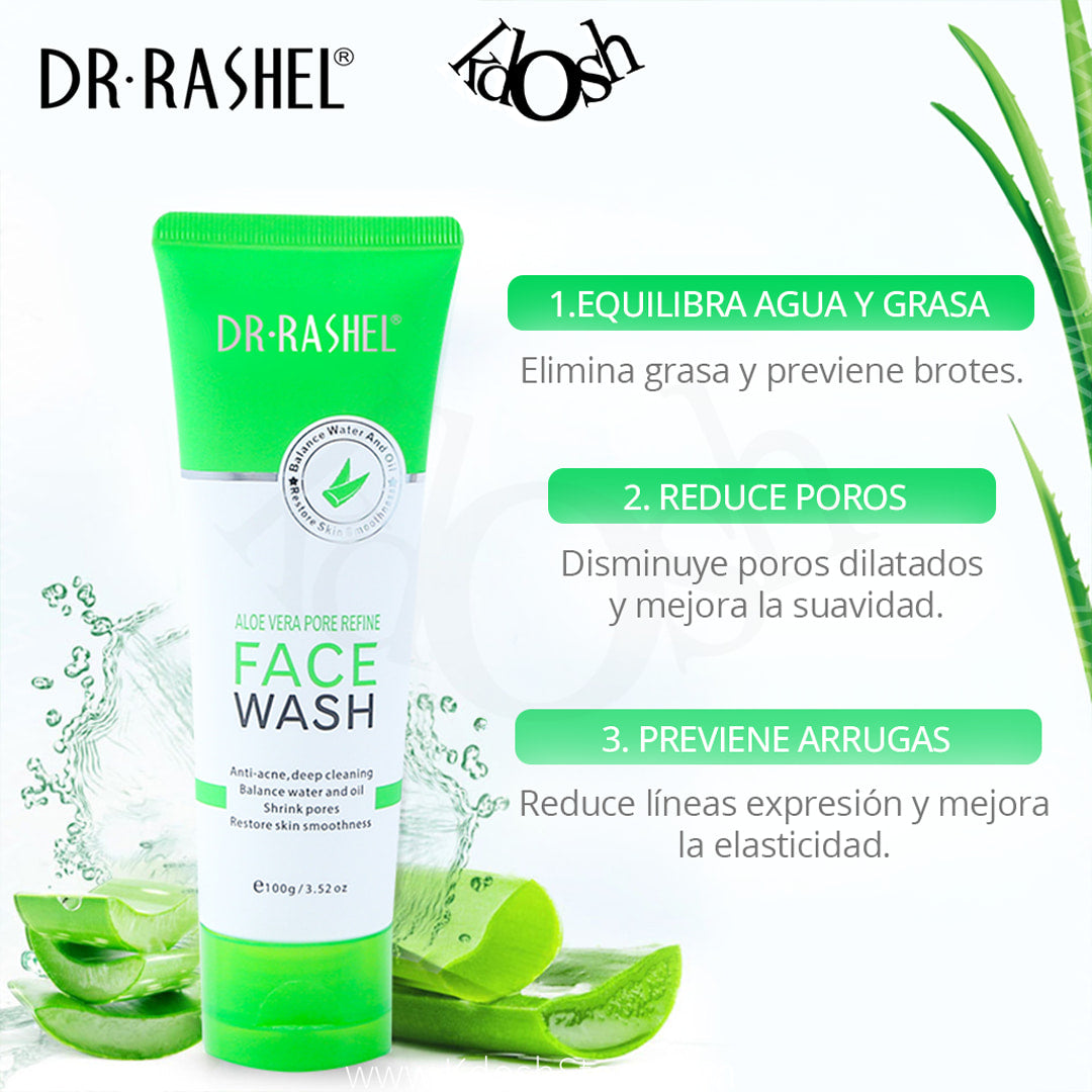 Face Wash Aloe Vera – Elimina el Acné y Renueva tu Piel