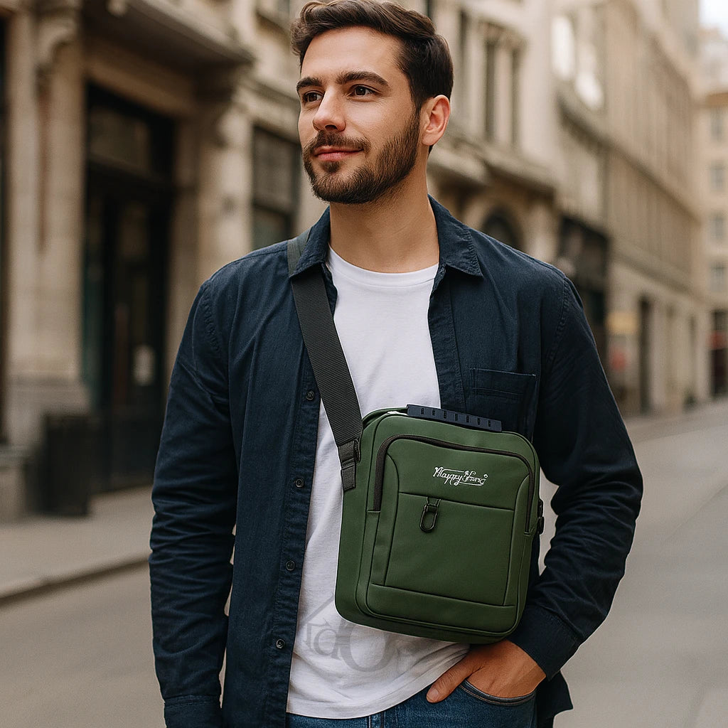 Morral para Hombre Resistente al Agua – Diseño Elegante y Urbano