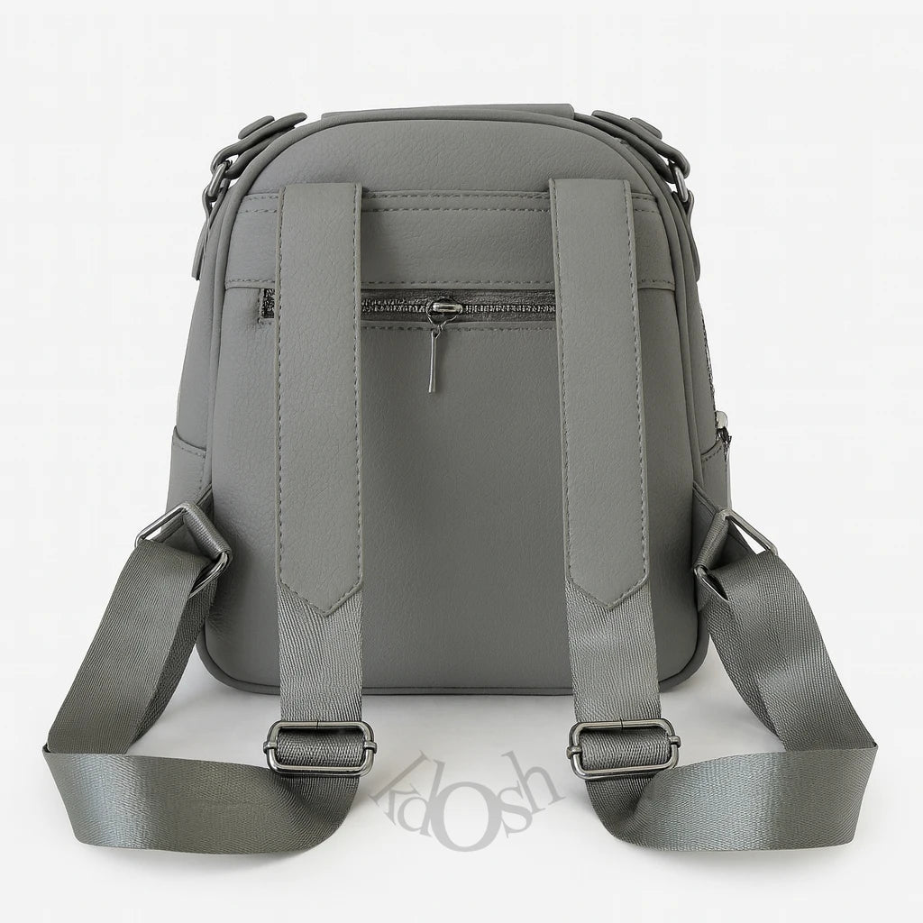 Mochila de cuero sintético – estilo moderno, chic y funcional 🎒