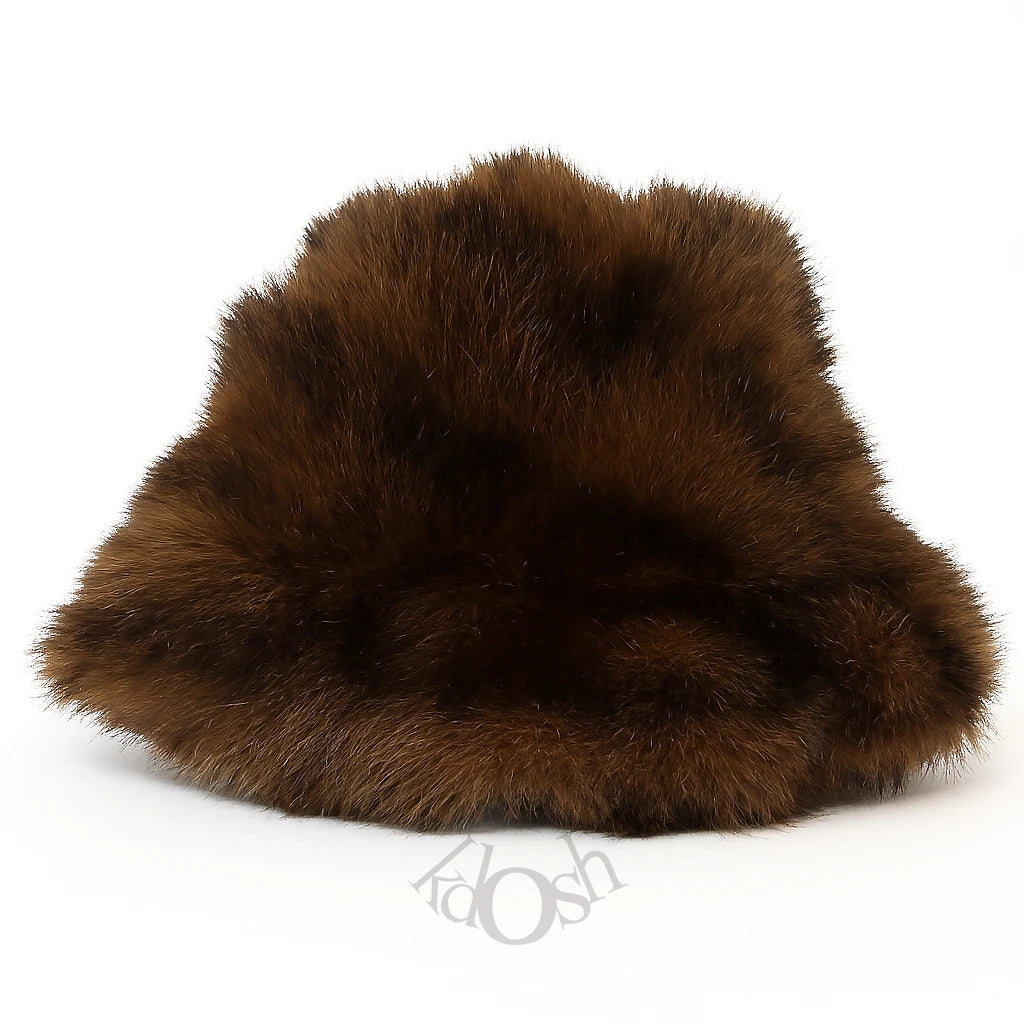 Sombrero de Piel Sintética para Mujer – Glamour y Calidez