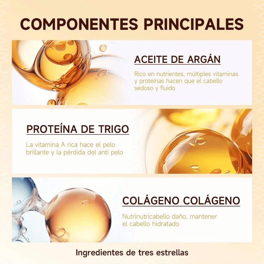 Aceite de Argán Karseell - Brillo Instantáneo Sin Grasa