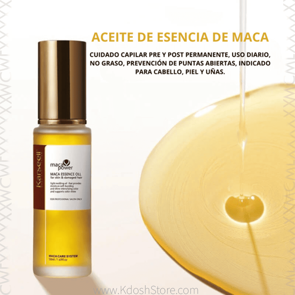 Aceite de Argán Karseell - Brillo Instantáneo Sin Grasa