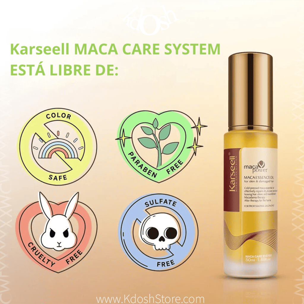 Aceite de Argán Karseell - Brillo Instantáneo Sin Grasa