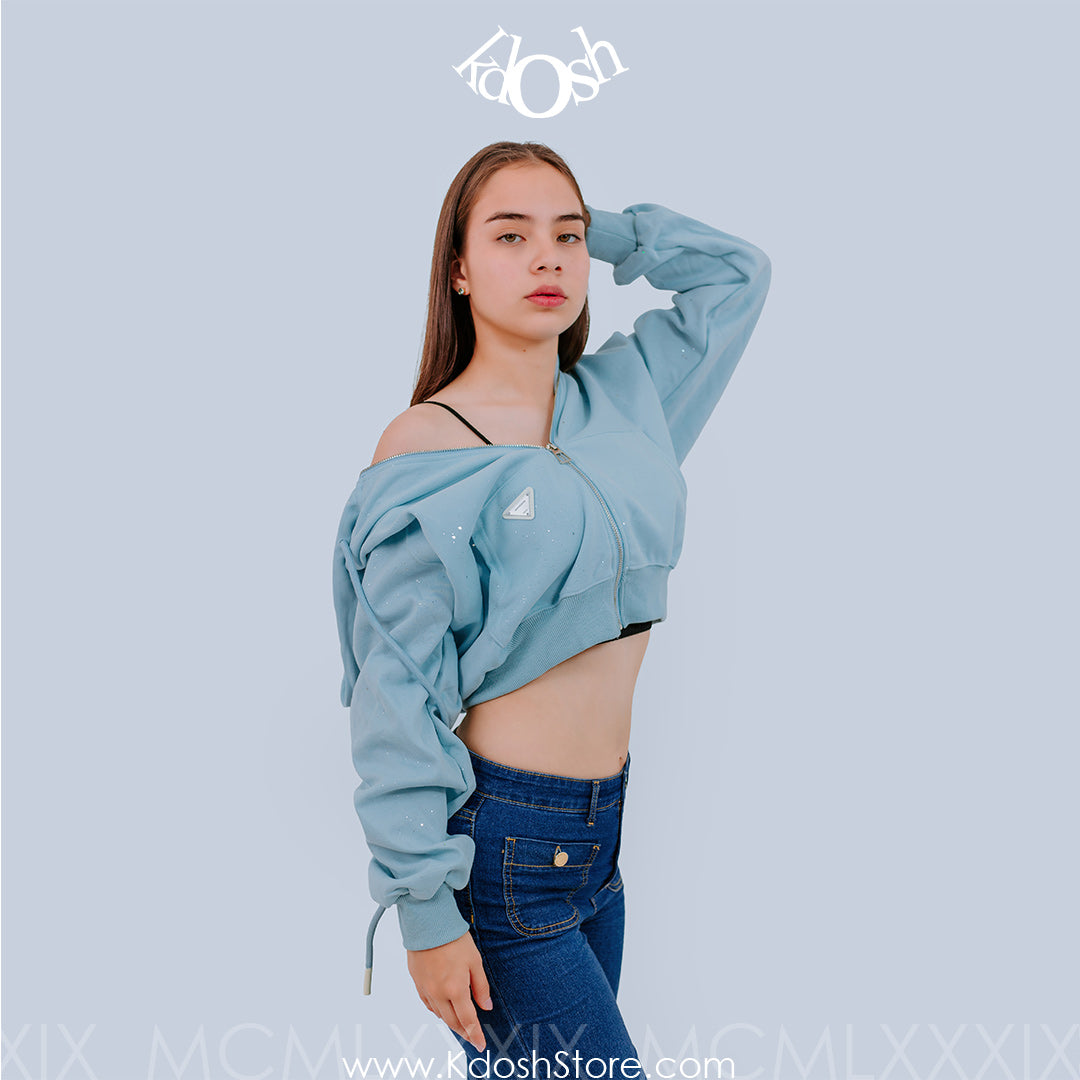 Polera Glamour con Frunce Asimétrico – Moda Única y Chic