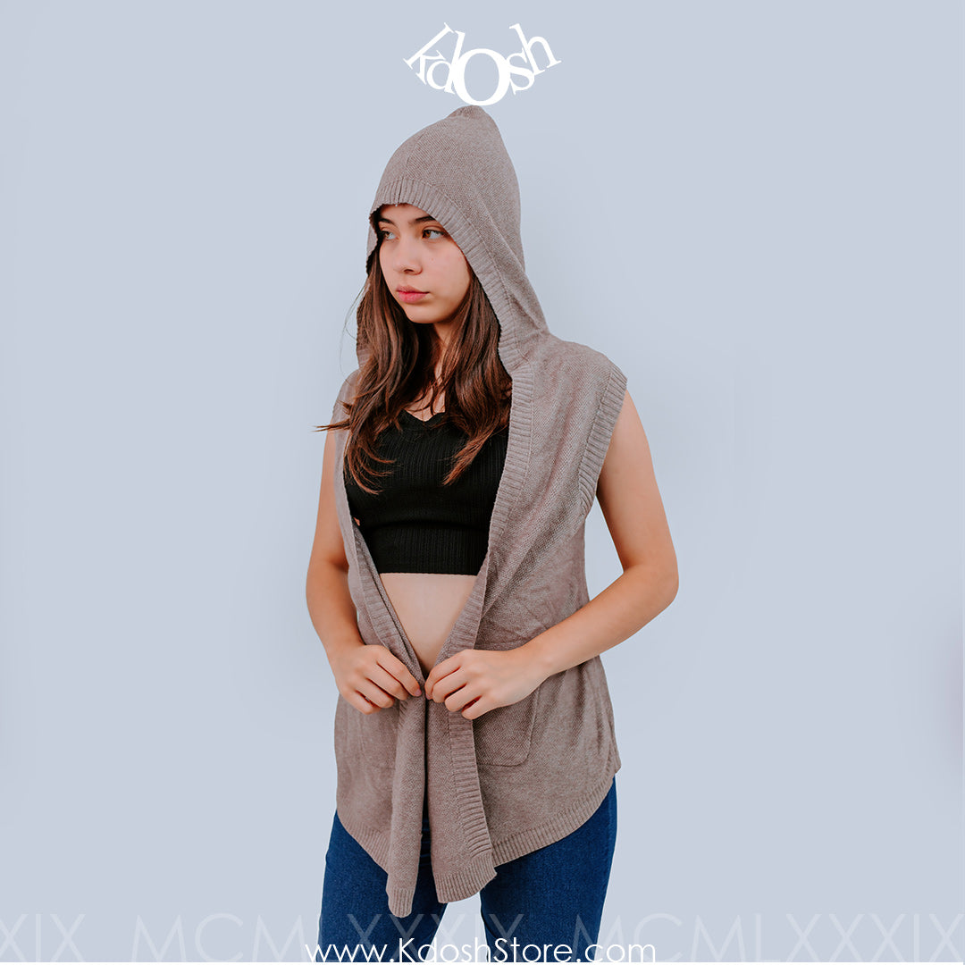 Chaleco Hoodie Chic - Perfecto para Tu Look Casual